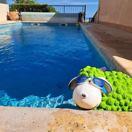 Дом отдыха Au Calme Des Pins Avec Vue